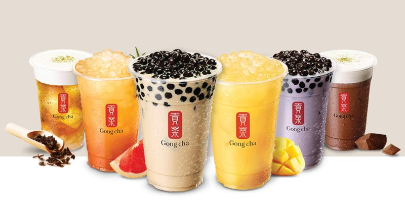 Tr&agrave; sữa Gong Cha với tr&agrave; nguy&ecirc;n chất đậm vị v&agrave; lớp milkfoam s&aacute;nh mịn đặc trưng